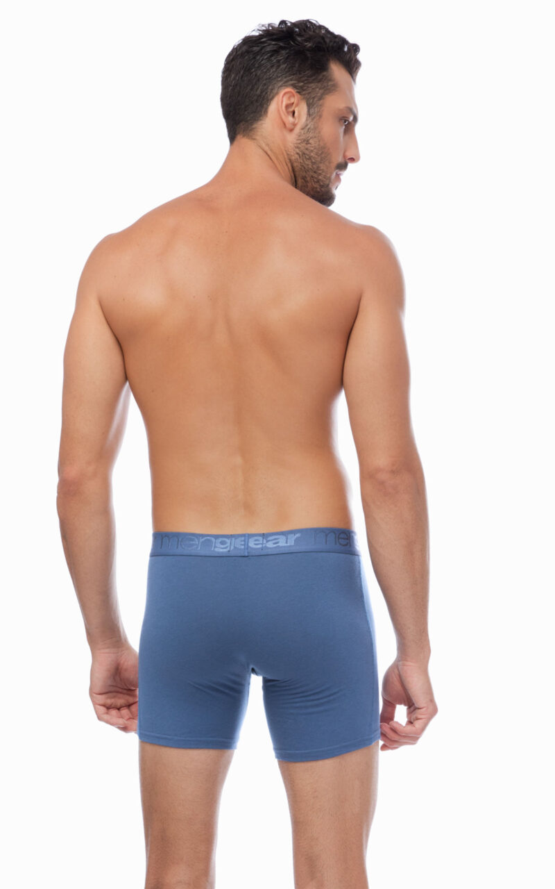 Mengear Basic Ανδρικό Boxer Long Εξωτερικό Λάστιχο 2 τμχ