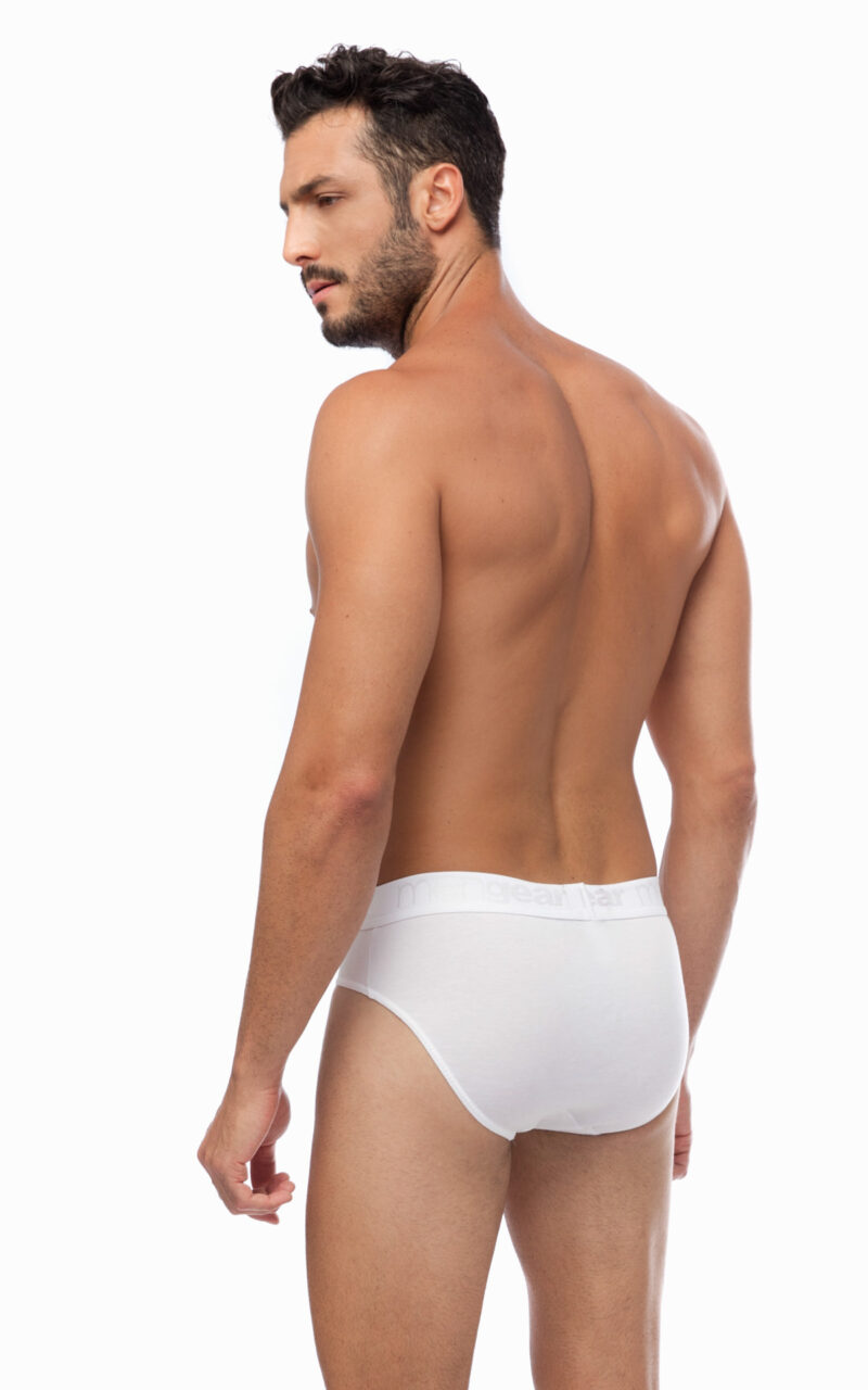 Mengear Basic Ανδρικό Mini Brief Σλιπ Εξωτερικό Λάστιχο 2 τμχ
